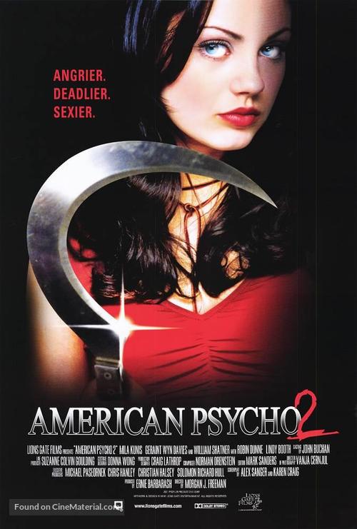 Download American Psycho II All American Girl Movie 2002 in English Audio