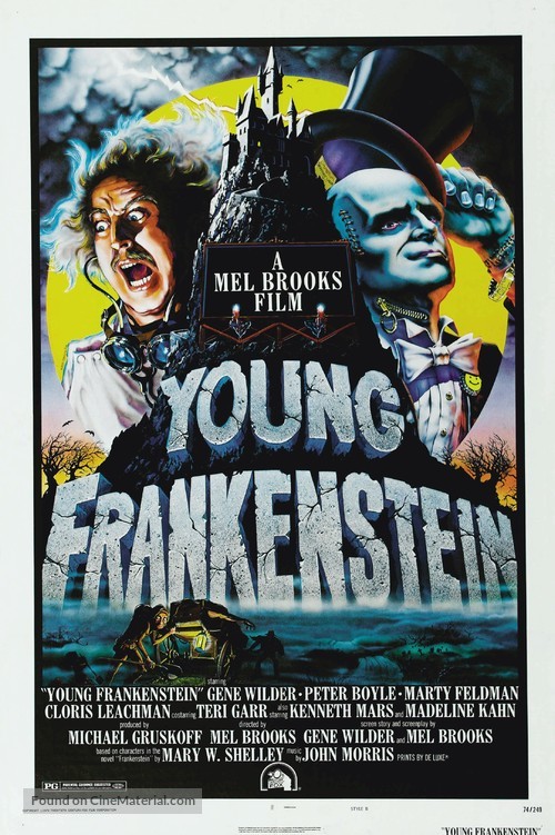 Download Young Frankenstein Movie 1974 in English Audio